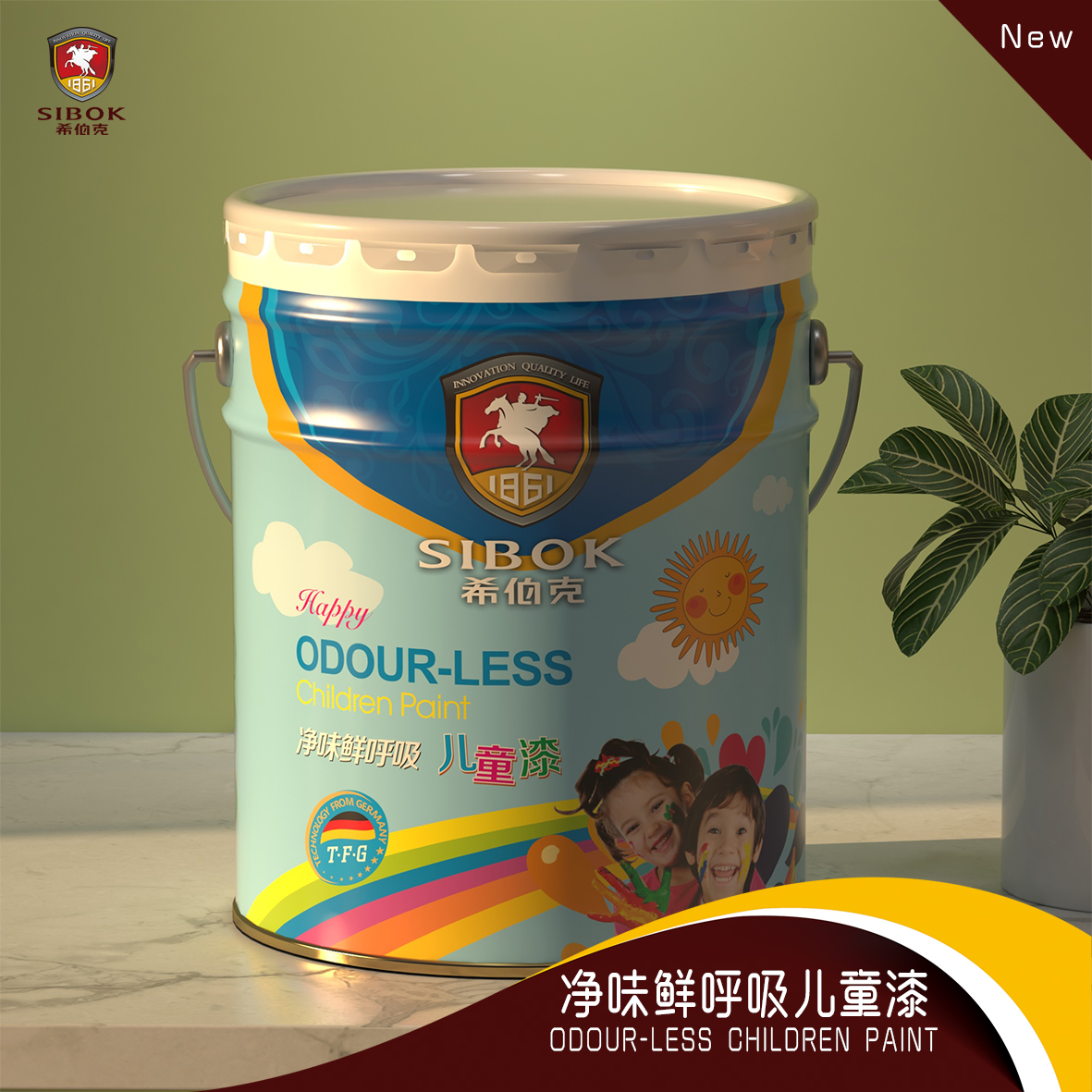 凈味鮮呼吸兒童漆 ￥2199/20kg